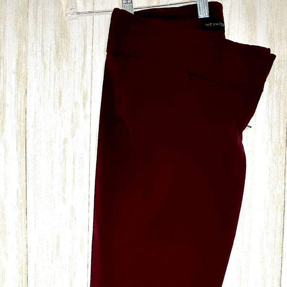 Maroon Exact Stretch Dress Pants (The Limited)